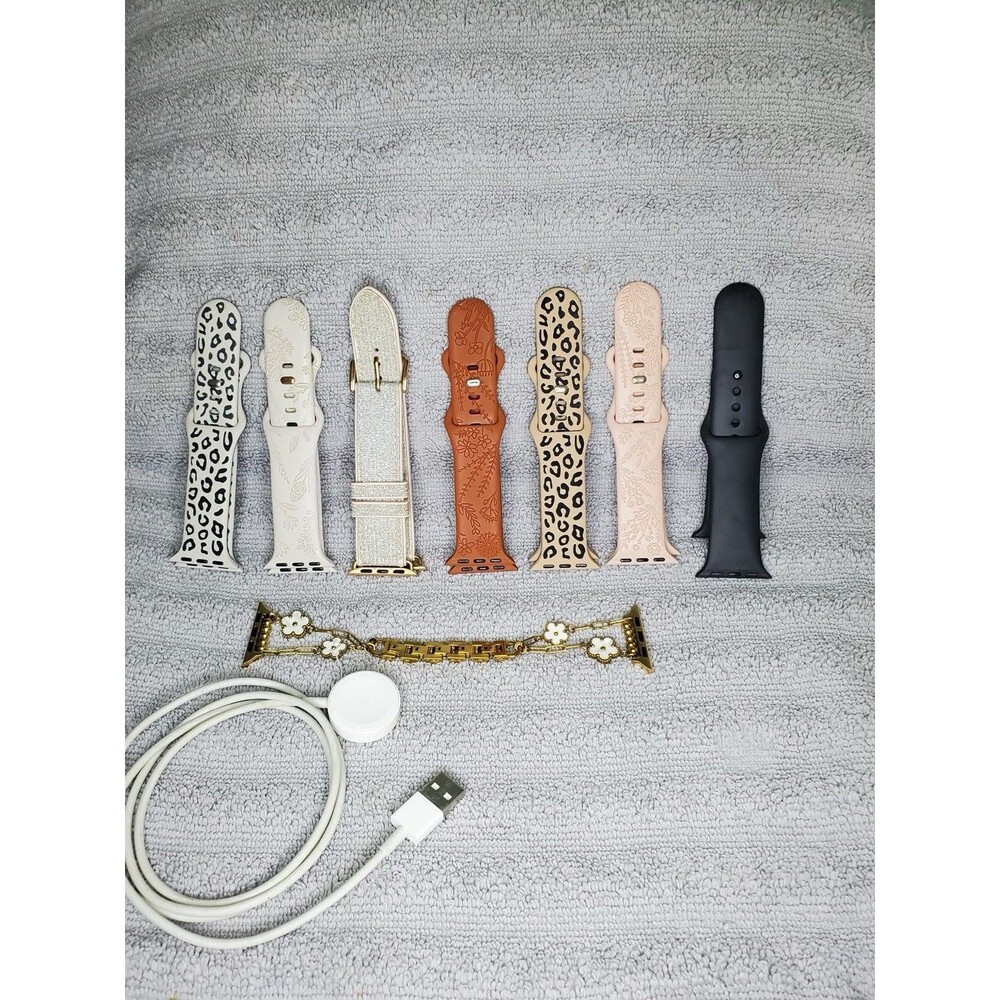 Lott of 8 watch Replacement Bands and Watch Charger Smartwatch Band 38/40 women